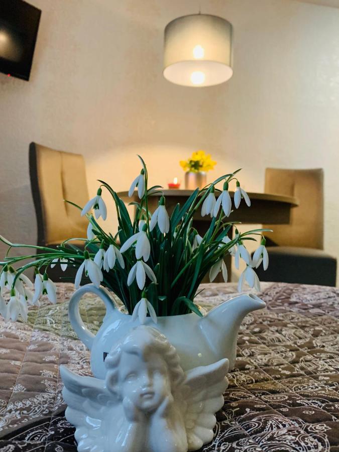 Restaurant und Pension Zur Puppenstube Stolpen Bagian luar foto